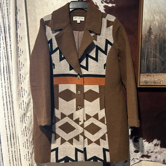 Idyllwind Winton Southwestern Print Coat - Picture 3 of 3